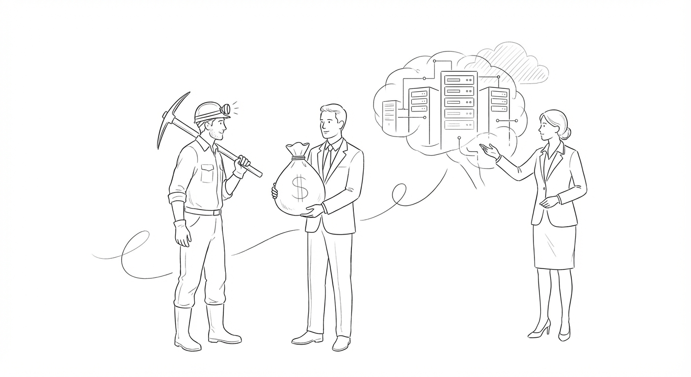 Former Crypto Miners Capture $48 Billion Windfall in Rush to AI Infrastructure